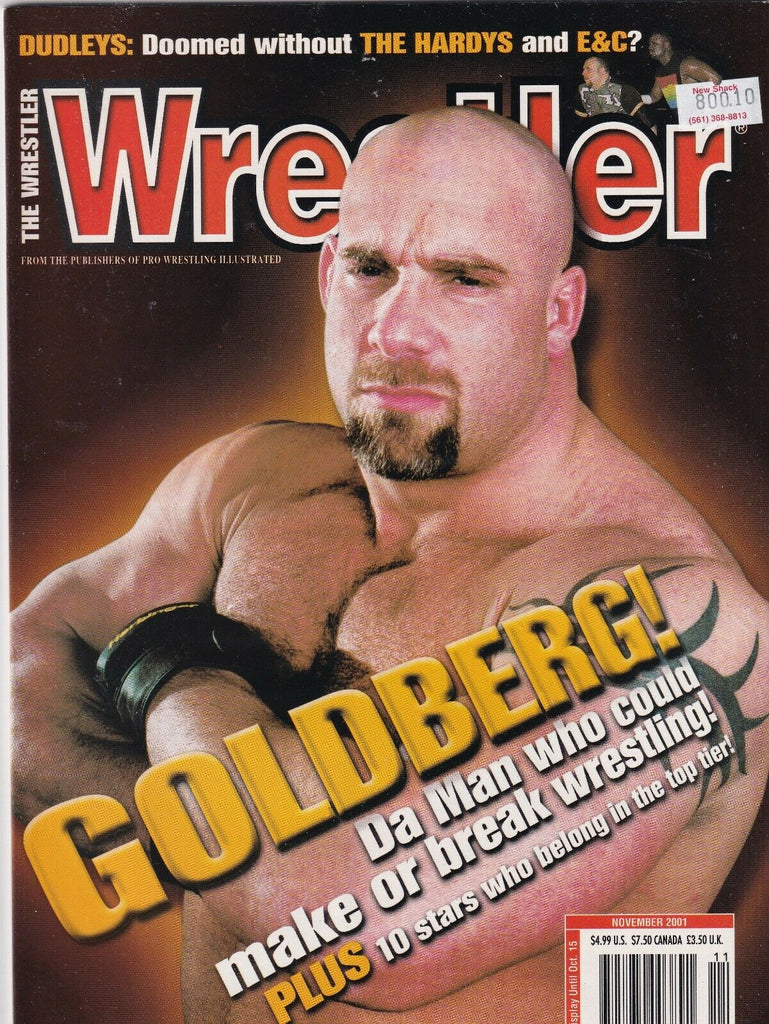 The Wrestler Magazine Goldberg The Hardys November 2001 062419nonr