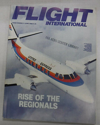 Flight International Magazine Rise Of The Regionals June 1988 FAL 071415R2