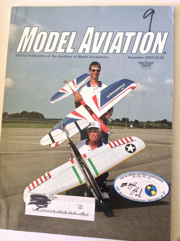 Model Aviation Magazine 2004 Control Line MiG-3 November 2004 041817nonrh