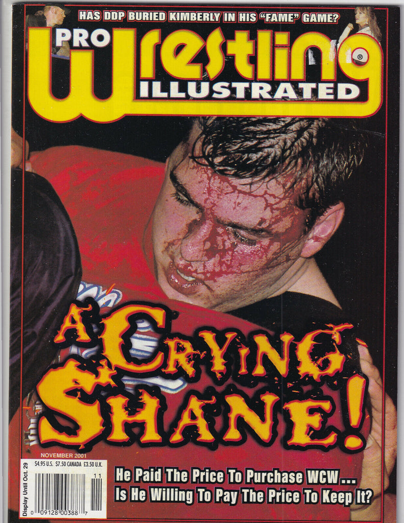 Pro Wrestling Illustrated Shane McMahon DDP November 2001 052819nonr