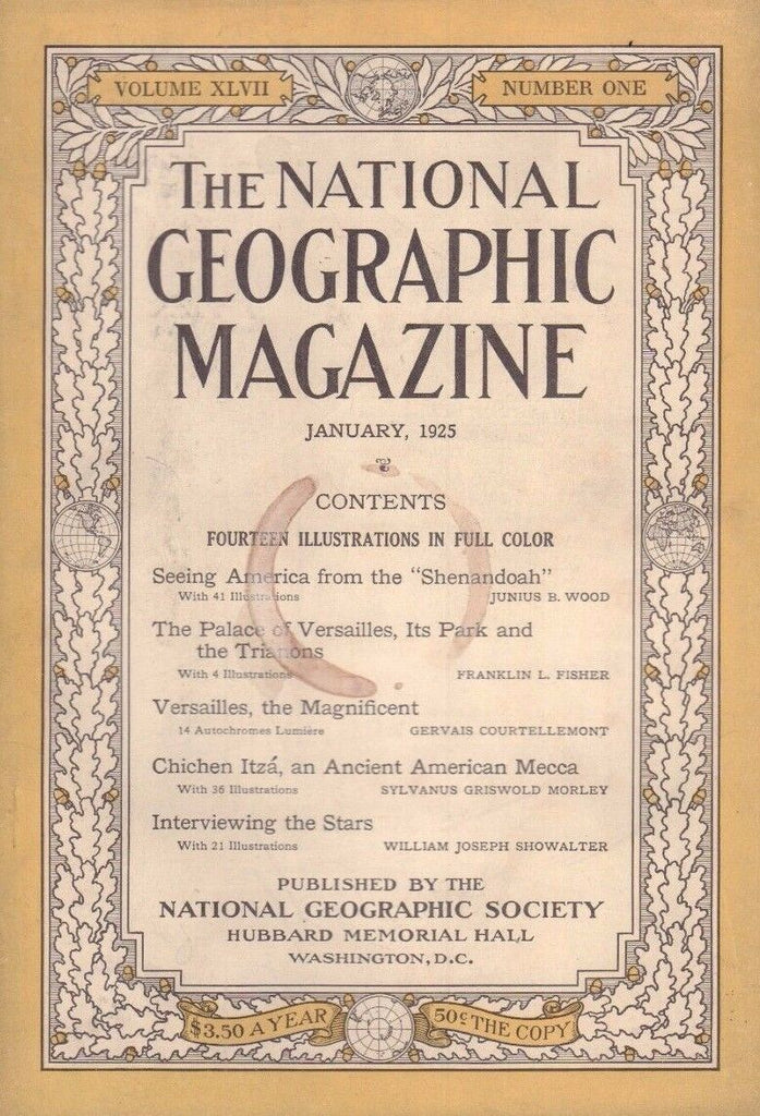 National Geographic January 1925 Versailles The Magnificent 020717DBE