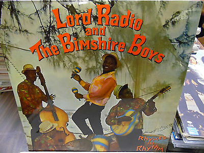 Signed 33RPM Vinyl Album Lord Radio & The Bimshire Boys Rhymes Rythm MM 009 COA