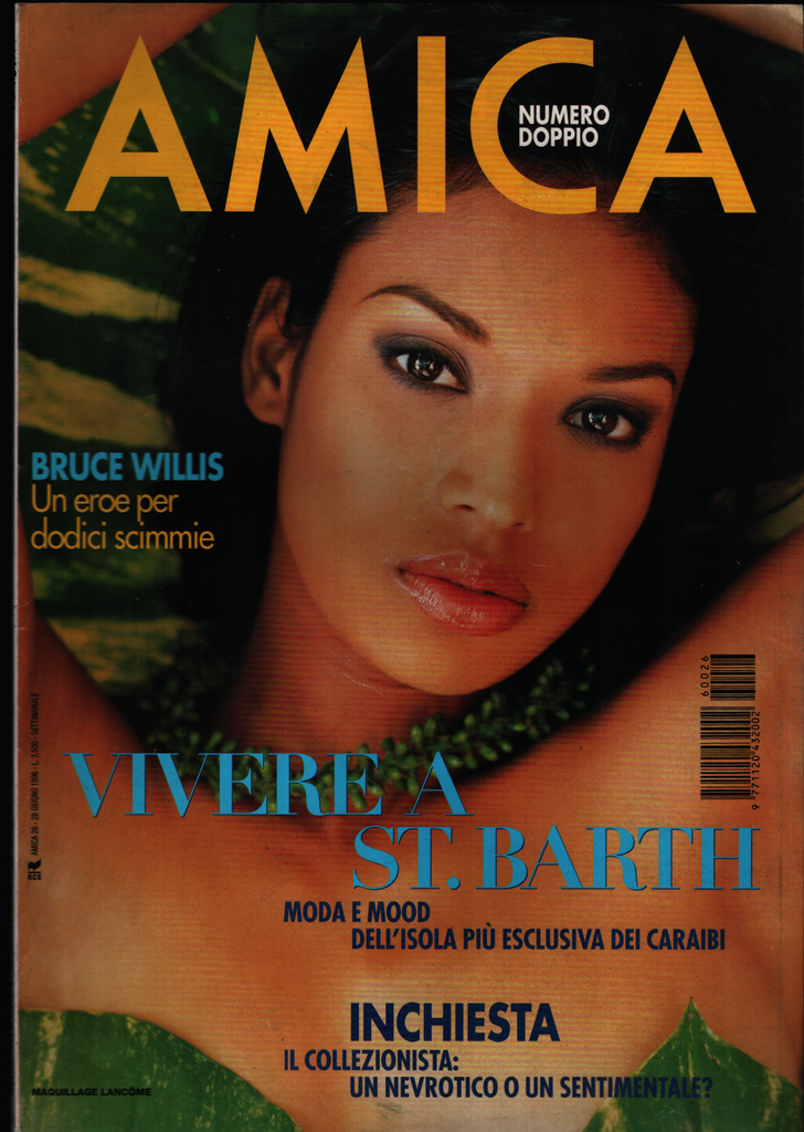 Amica Italian Fashion Magazine January 28 1996 Bruce Willis 021121ame2