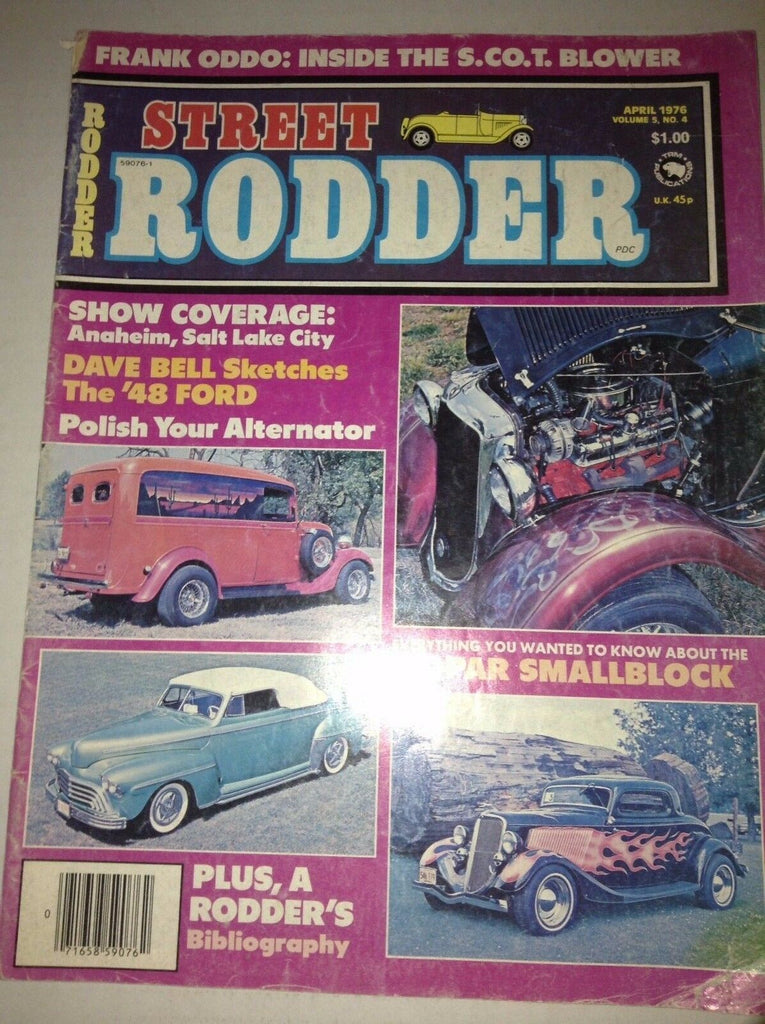 Street Rodder Magazine Dave Bell Sketches '48 Ford April 1976 041817nonrh2