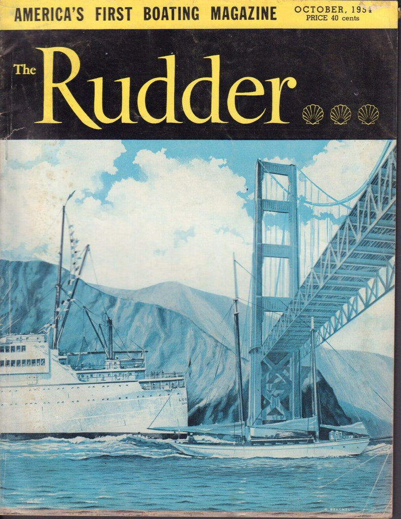 The Rudder October 1954 Golden Gate Bridge 032217nonDBE