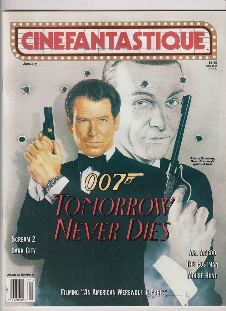 Cinefantastique 007 James Bond Pierce Brosnan January 1998 121119nonr