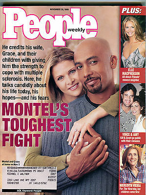 People Magazine November 29 1999 Montel Williams Elle MacPherson EX 012016jhe