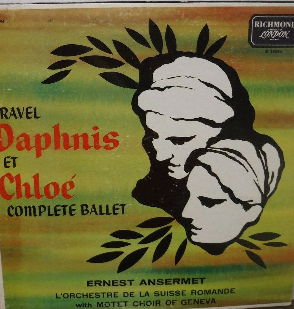 Ravel Daphnis Et Chloe Complete Ballet Ernest Ansermet 33RPM B19094 012217LLE