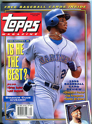Topps Magazine Winter 1992 Ken Griffey Jr. EX 060216jhe