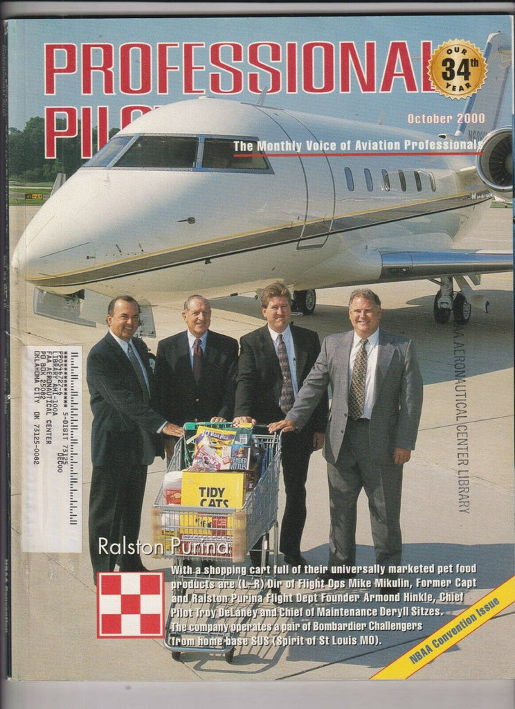 Professional Pilot Mag Ralston Purina NBAA Convention October 2000 040720nonrh