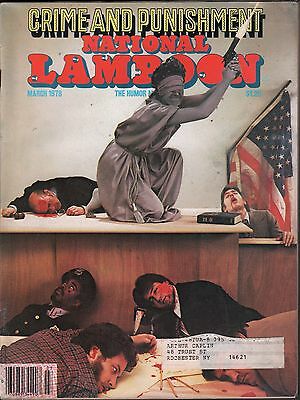 National Lampoon March 1978 Crime and Punishment w/ML VG 122915DBE2