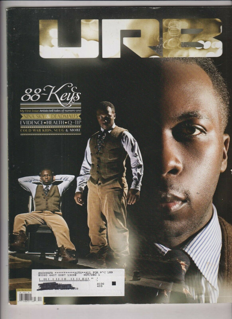 URB Mag 88 Keys Nina Sky & Deadmau5 November/December 2008 112219nonr