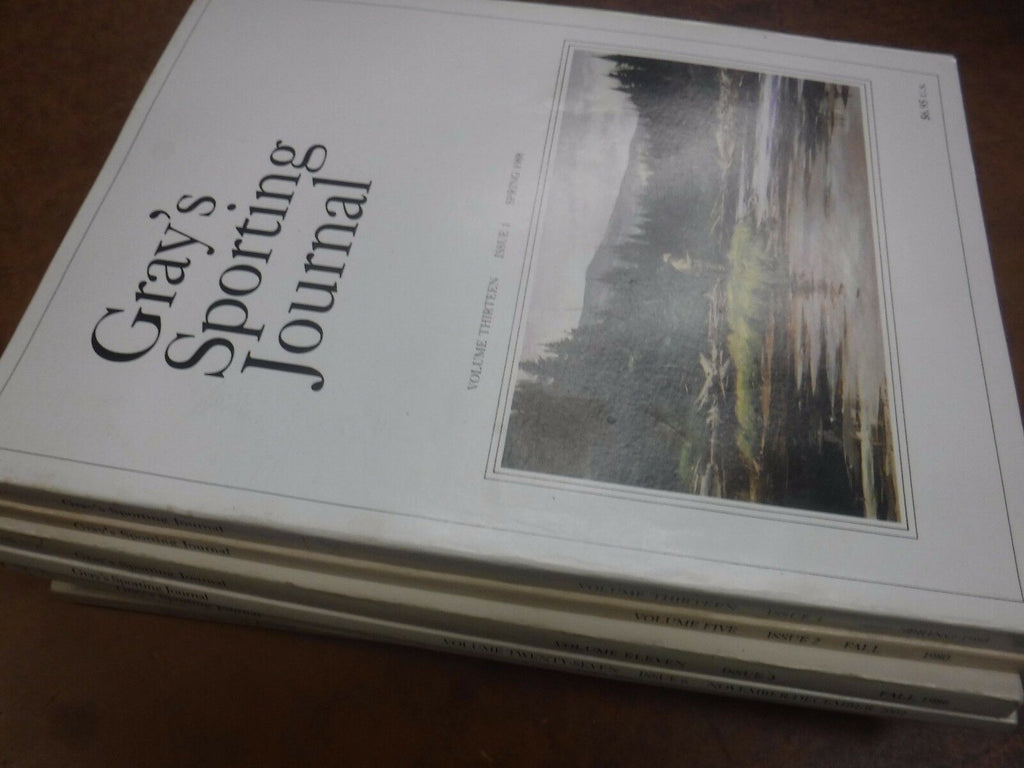Gray's Sporting Journal Magazines Lot Of 8 1977-2002 081817nonjhe