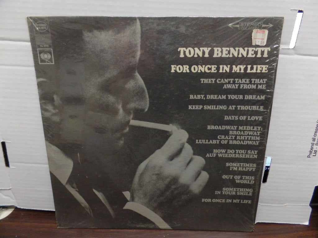 Tony Bennett For Once In My Life Columbia CS-9573 33rpm 081616DBE