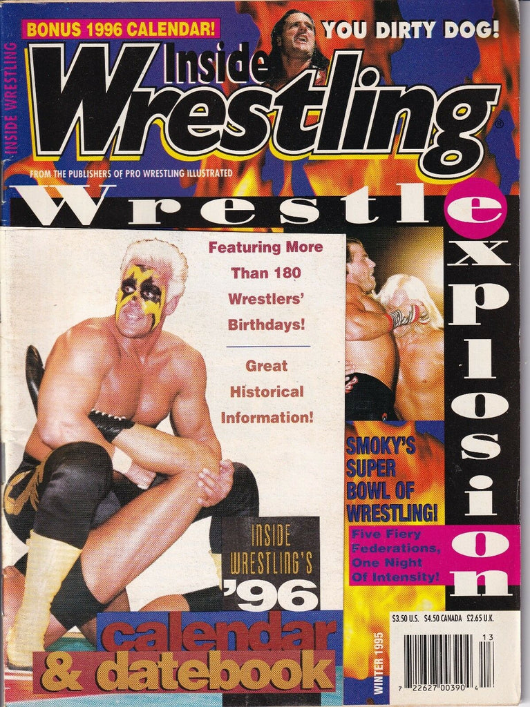 Inside Wrestling Magazine Shawn Michaels Buddy Landell Winter 1995 012919nonr