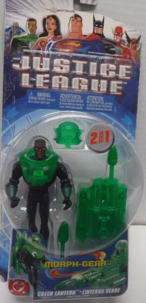 Justice League green Lantern w/ Morph Gear 030917DBT