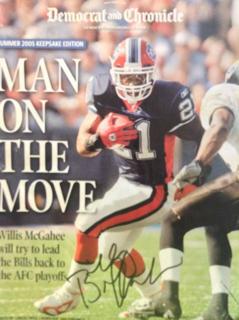 Buffalo Bills Training Camp Magazine Willis McGahee Summer 2005 111218nonrh