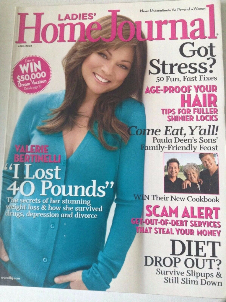 Ladies' Home Journal Magazine Valerie Bertinelli April 2008 051117nonrh2