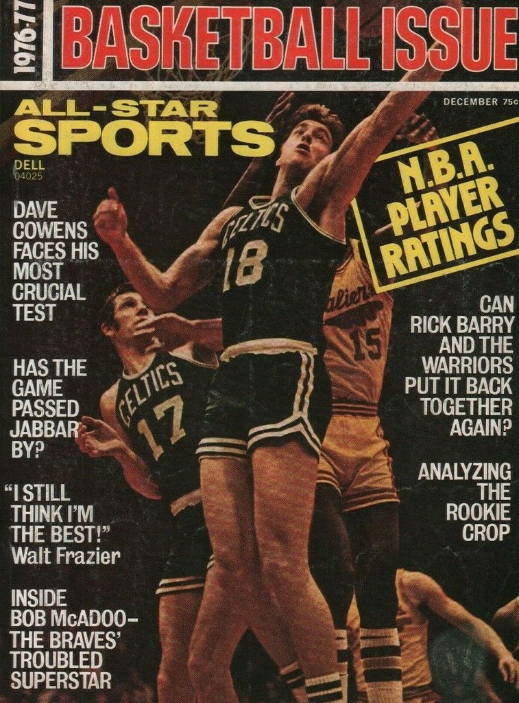All-Star Sports Basketball Issue December 1976-77 Dave Cowens 052019DBE