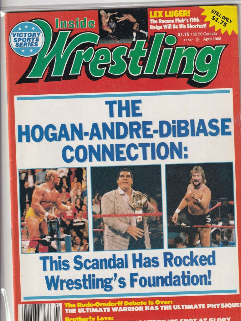 Inside Wrestling Hulk Hogan Andre The Giant April 1988 061019nonr