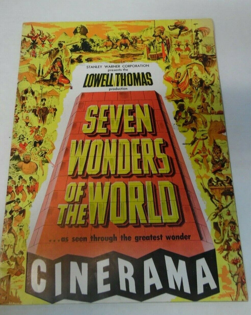 Seven Wonders of the world CINERAMA book 020820LLE