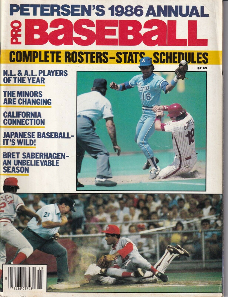 Petersen's Baseball Magazine Annual Complete Rosters 1986 022019nonr