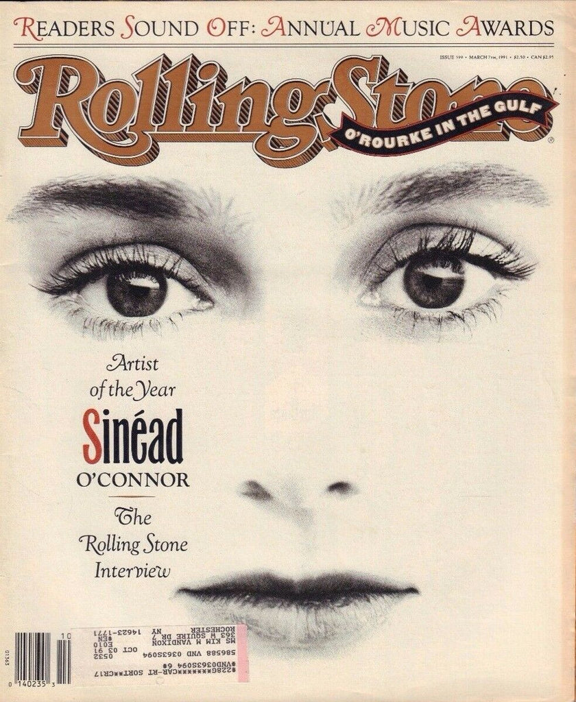 Rolling Stone March 7 1991 Sinead O'Connor w/ML 022117nonDBE