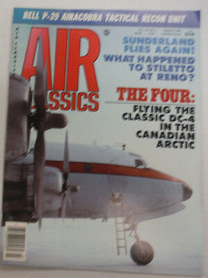 Air Classics Magazine Flying The DC-4 Canadian Arctic March 1986 043015R2