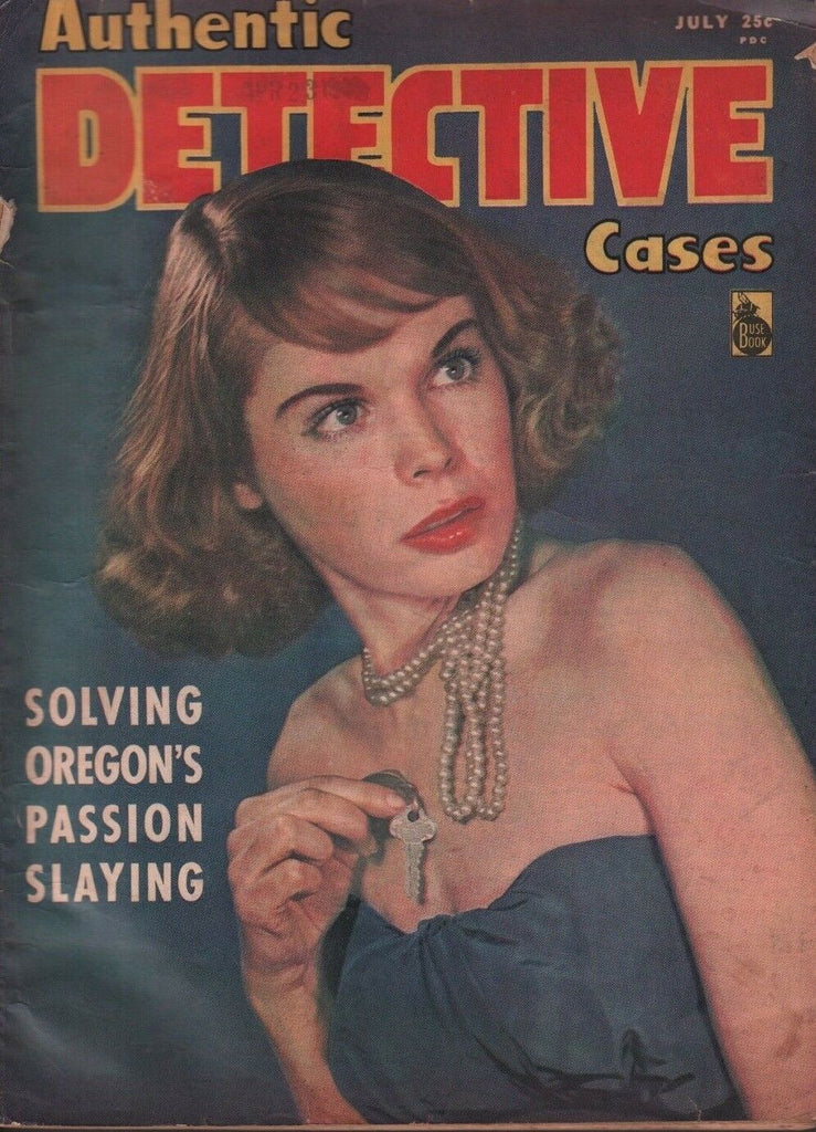 Authentic Detective Cases July 1948 Solving Oregon's Passion Slaying 080818DBE