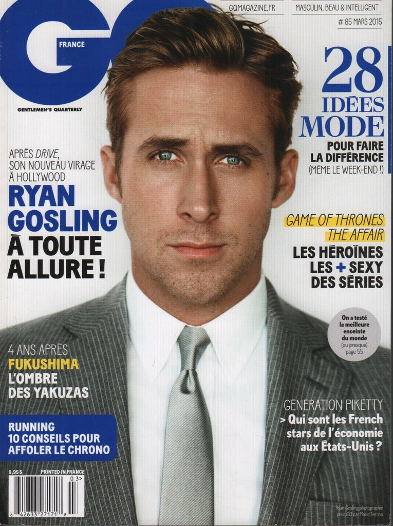 GQ Magazine France March 2016 Ryan Gosling Mario Testino 081518DBE2