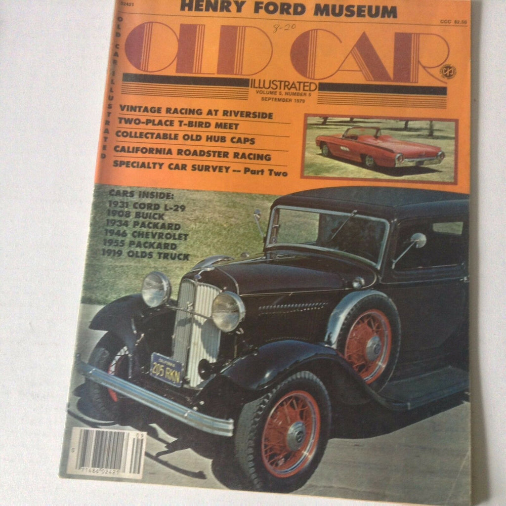 Old Car Illustrated Magazine Cord L-29, Buick September 1979 060117nonrh2