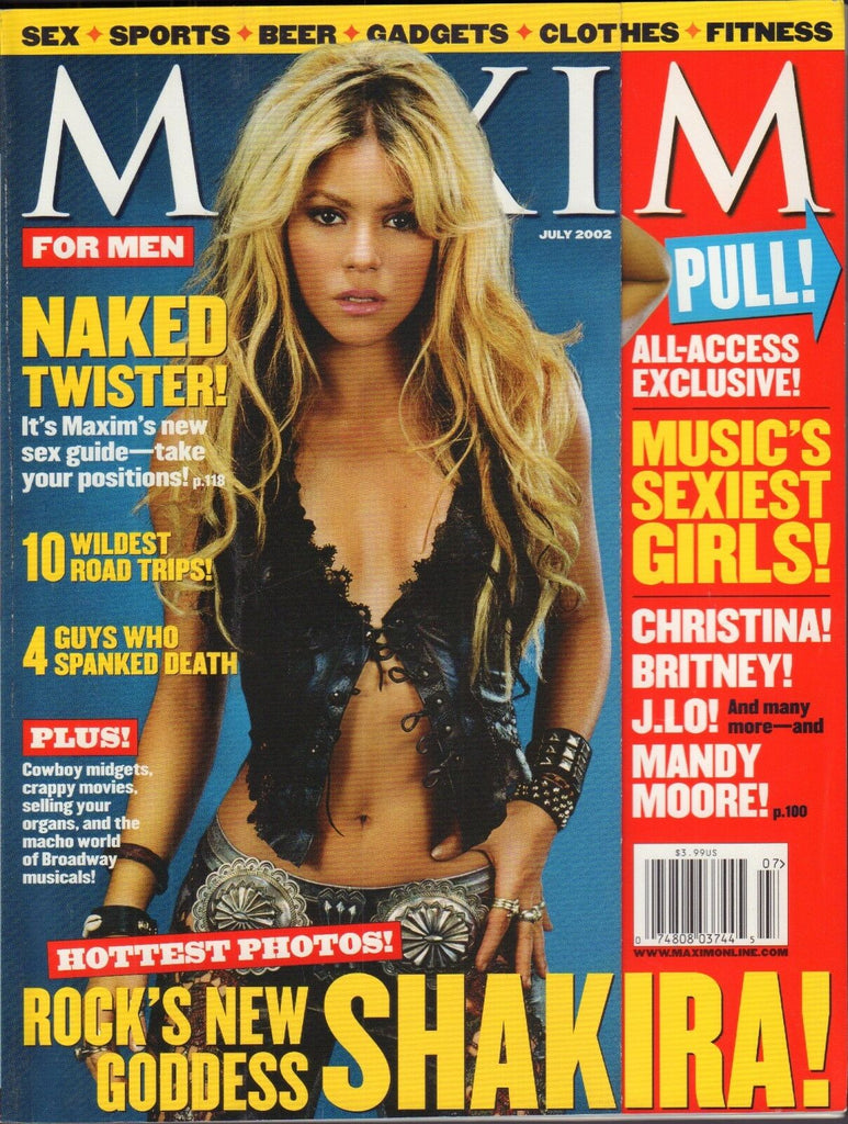 Maxim July 2002 Shakira 012117DBE2
