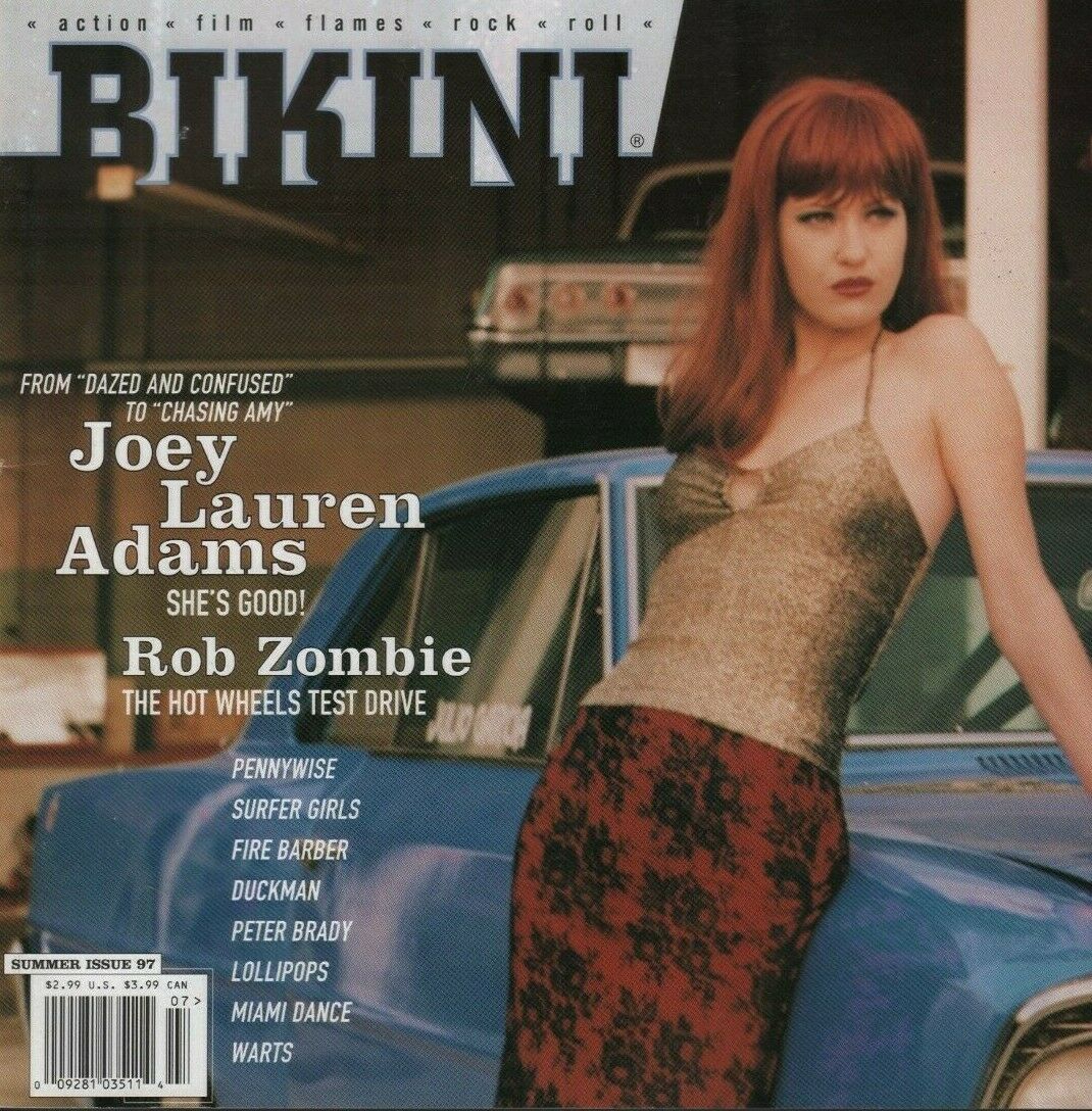 Bikini Magazine Summer Issue 1997 Joey Lauren Adams Rob Zombie 070919DBE