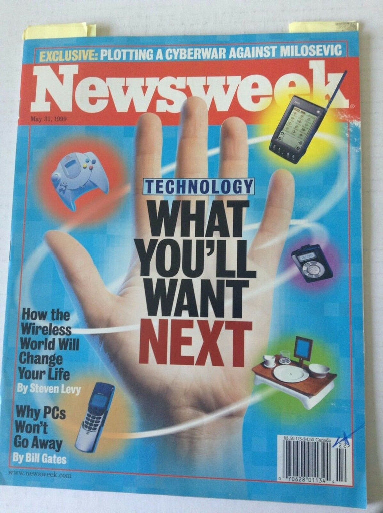 Newsweek Magazine Technology What You'll Want May 31, 1999 051117nonrh