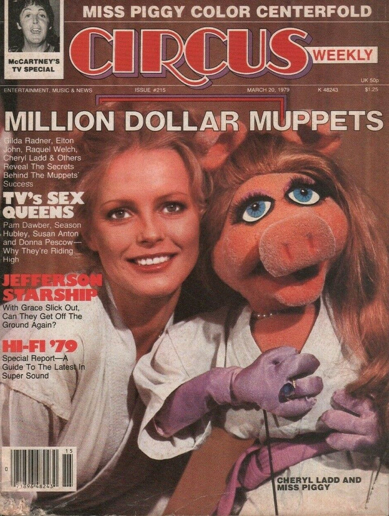 Circus March 20 1979 Cheryl Ladd Jefferson Starship 040319DBE