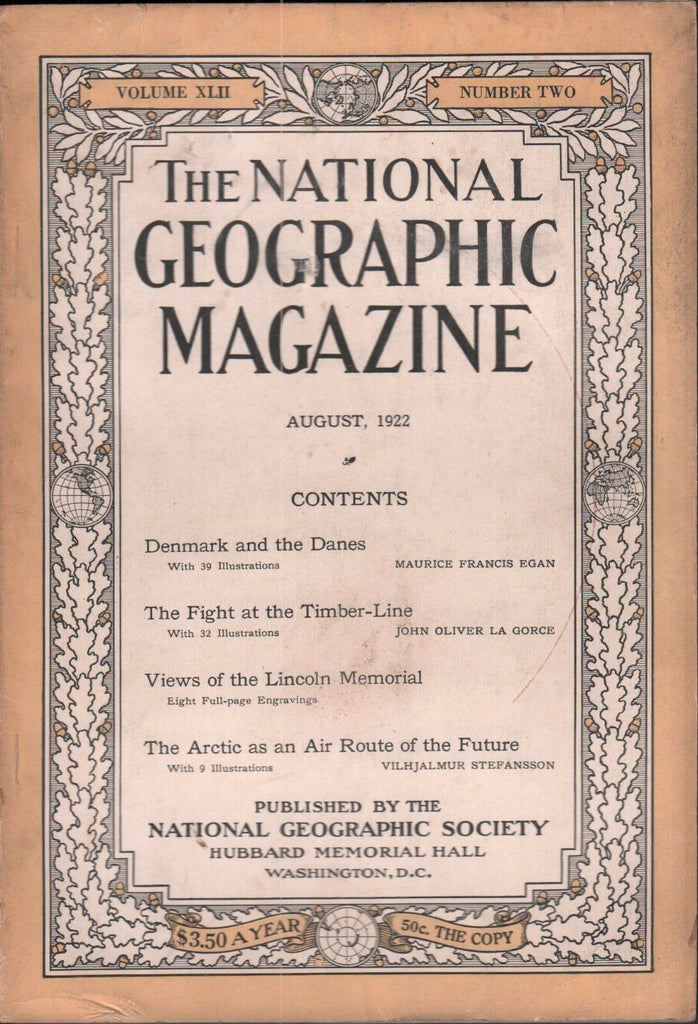 National Geographic August 1922 Denmark and The Danes 020617DBE2