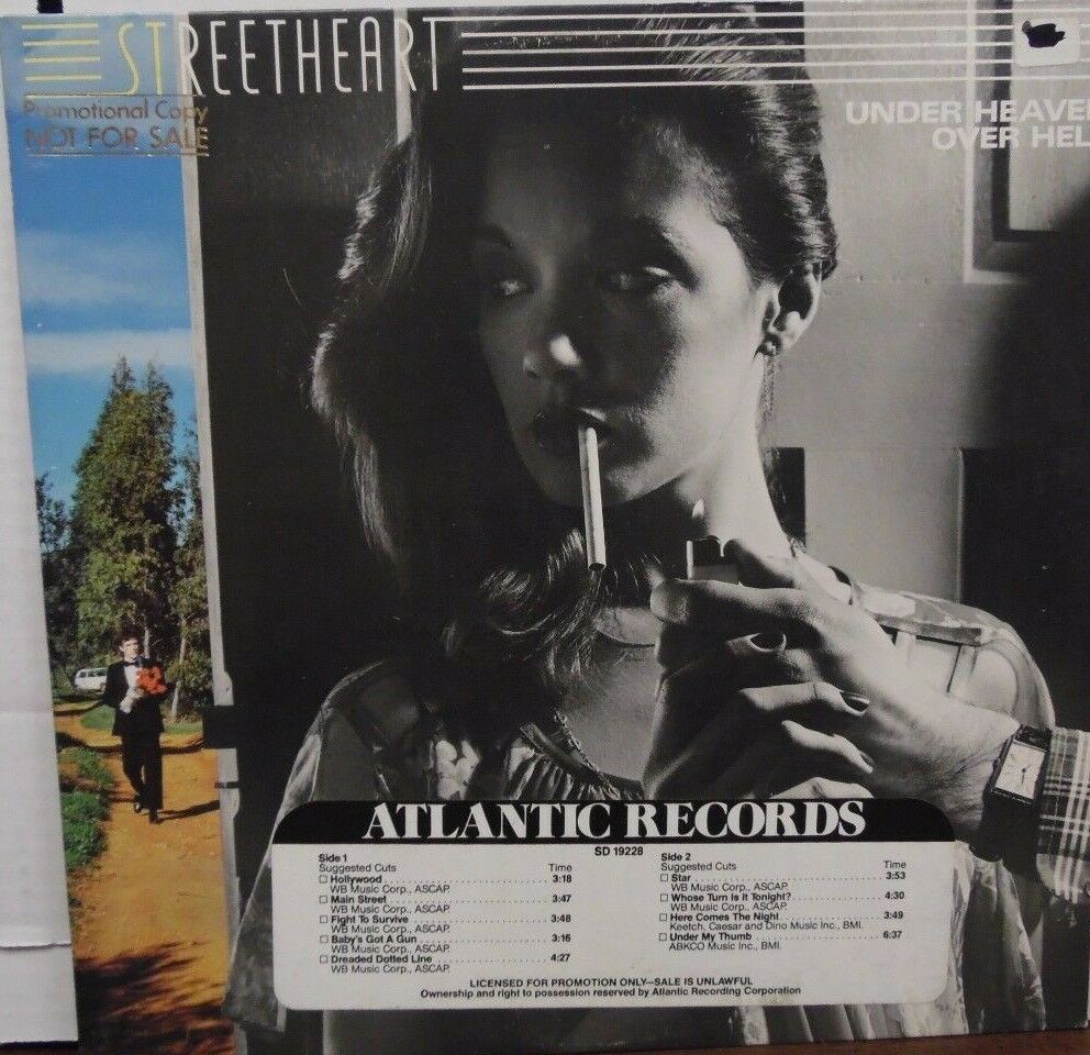 Streetheart Under Heaven over Hell 33RPM PROMO SD19228 103016LLE