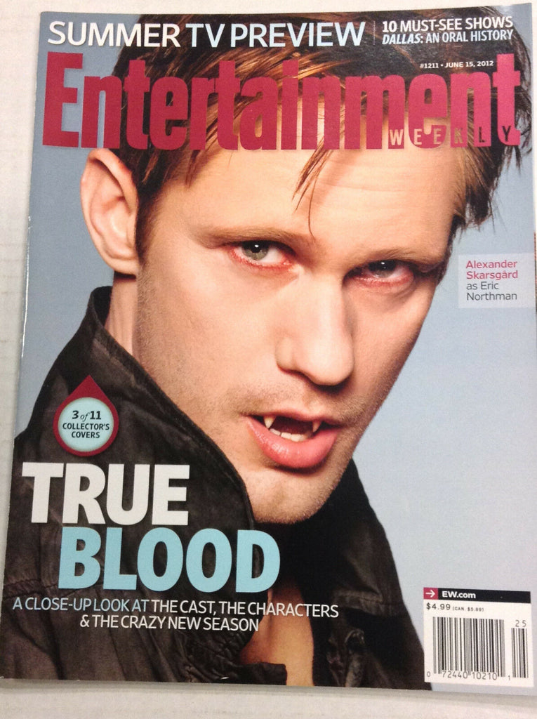 Entertainment Weekly Magazine Alexander Skarsgaird June 15, 2012 010517R