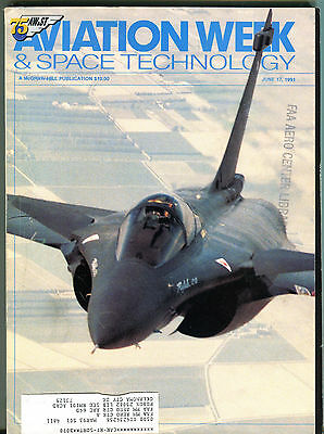 Aviation Week & Space Technology Magazine June 17 1991 EX FAA 031816jhe