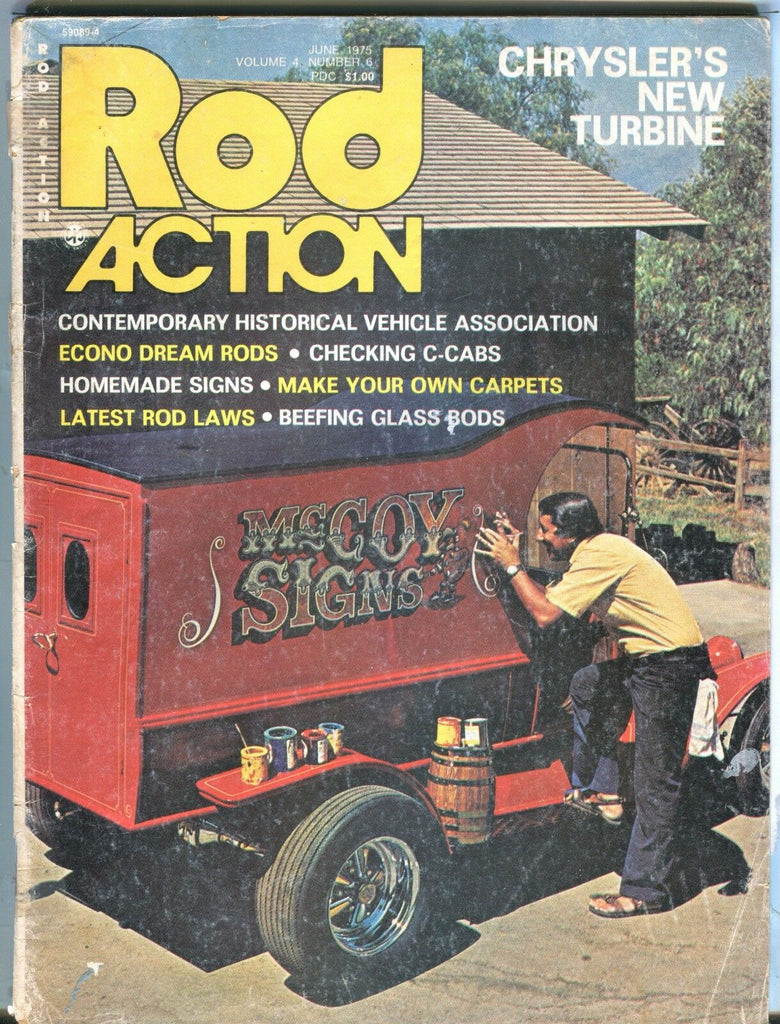 Rod Action Magazine June 1975 C-Cabs GD No ML 031417nonjhe