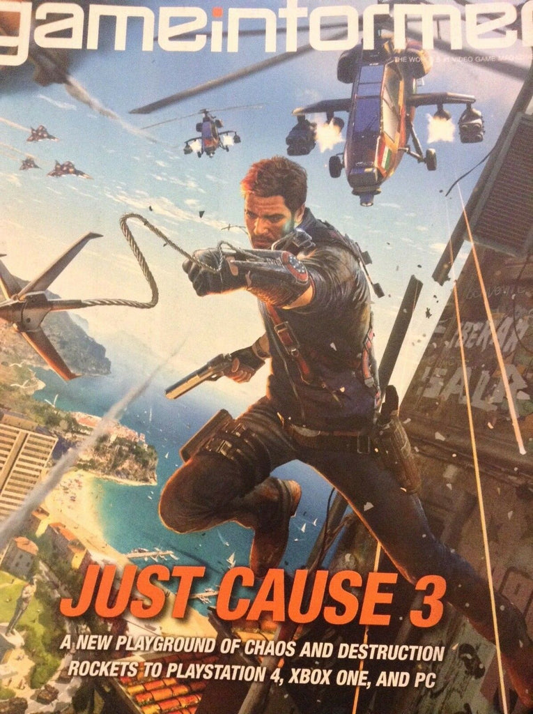 Gameinformer Magazine Just Cause 3 No.260 062718nonrh
