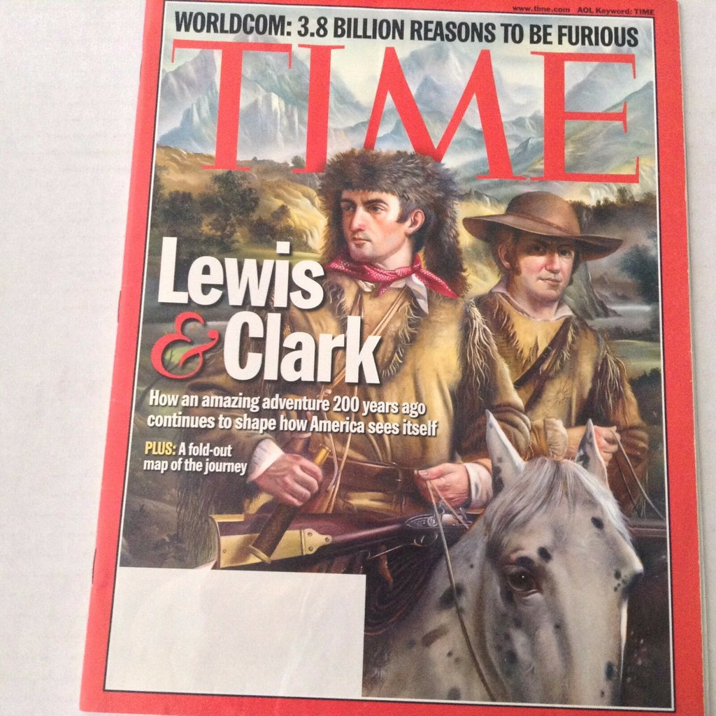 Time Magazine Lewis & Clark 200 Years Ago July 8, 2002 062017nonrh