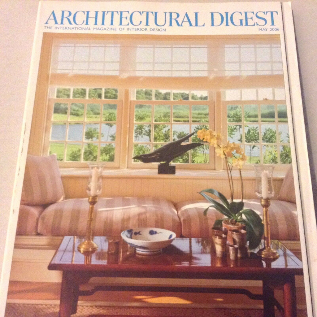 Architectural Digest Magazine Mica Ertagun May 2006 071317nonrh