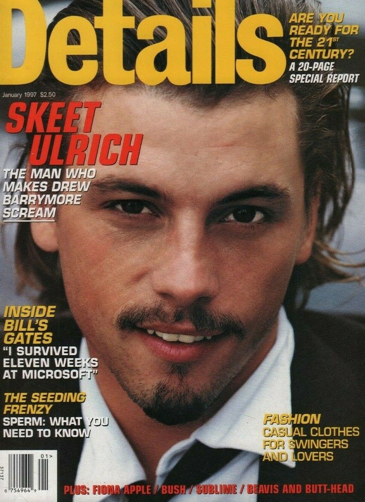 Details January 1997 Skeet Ulrich Drew Barrymore Fiona Apple Bush 070519DBE2