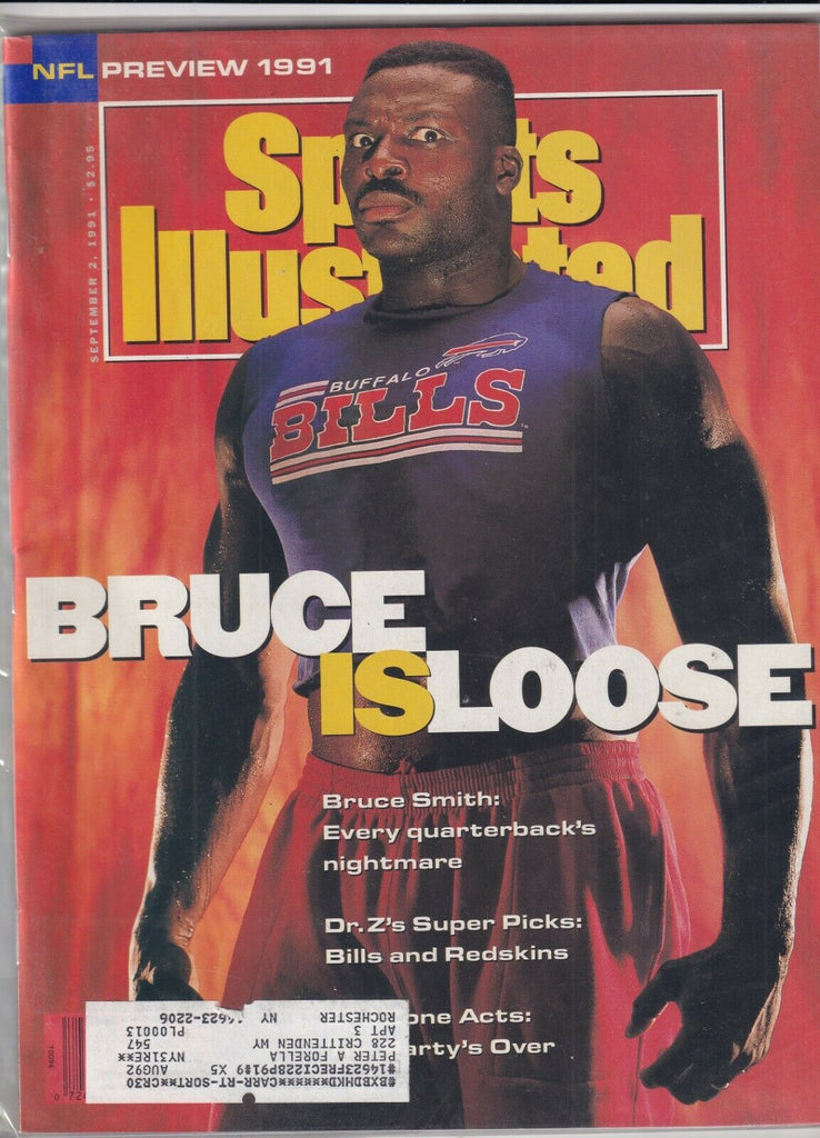 Sports Illustrated Bruce Smith Buffalo Bills September 2, 1991 091719nonr