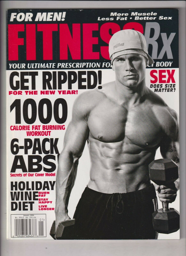 Fitness RX Mag 6 Pack Abs Sean Cassidy January 2006 030720nonr
