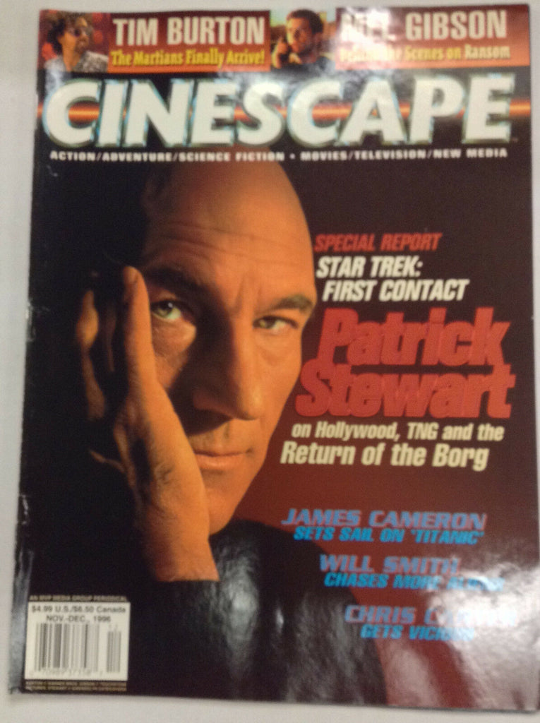 Cinescape Magazine Patrick Stewart November/December 1996 042617nonr2