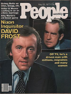 People Weekly May 23 1977 David Frost, Richard Nixon, Dickey Betts VG 012716DBE