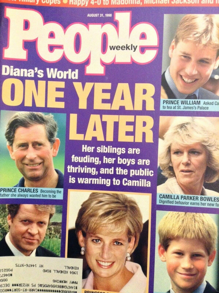 People Magazine Princess Diana's World One Year Later August 21 1998 060418nonrh