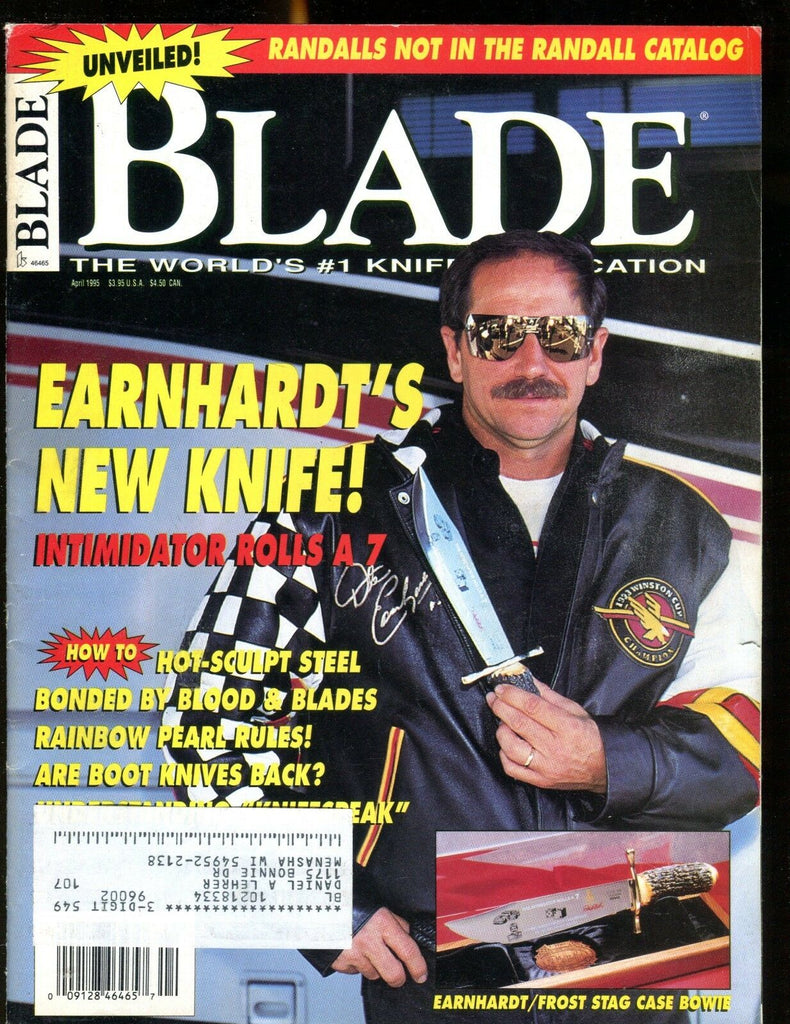 Blade Magazine April 1995 Dale Earnhardt EX w/ML 012417jhe